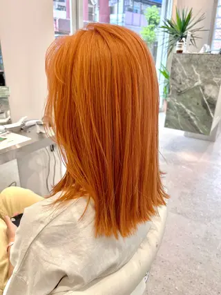 ミディアム カラー 艶カラー ⋆✦ HIROMIのヘアスタイル