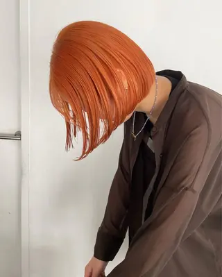 ショート カラー chiharu ボブ/レイヤーのヘアスタイル