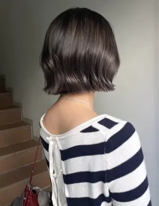 カラー ☀️メンズカラー/透 明感カラー/新成のヘアスタイル