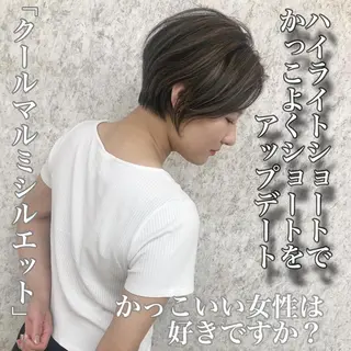 ショート ノアヘアデザイン町田店所属・ショートヘア特化 mayaのヘアスタイル