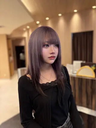 カラー haruna☪︎ モデル募集中✩のヘアスタイル