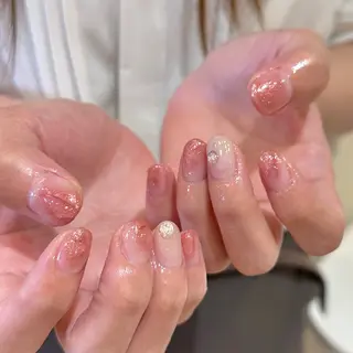 ネイル 𝕄𝕚𝕪𝕦🤍 自由が丘⌇パラジェルのネイルデザイン