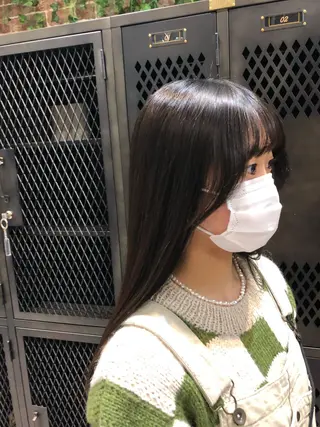 セミロング ⭐️艶髪⭐️髪質改善 newi町田 山本のヘアスタイル