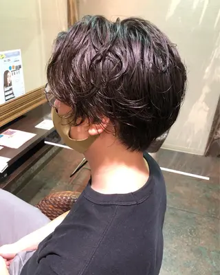 ショート パーマ メンズ メンズパーマ/ スパイキー/神田正紀のヘアスタイル