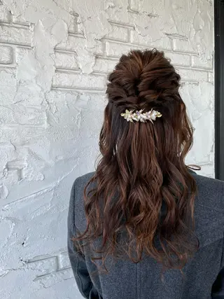 ヘアアレンジ 【髪質改善】 夏目結以のヘアスタイル