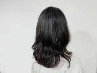 セミロング パーマ QUATRO ほたかのヘアスタイル