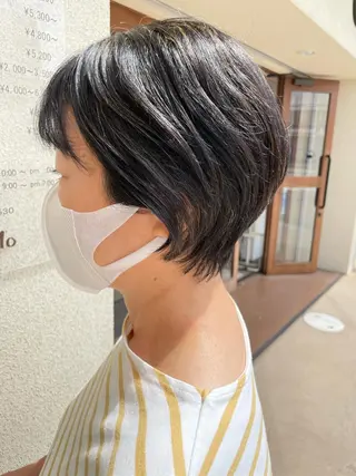ショート チーモハッピーヘアメイク所属・きたむら あやののヘアスタイル