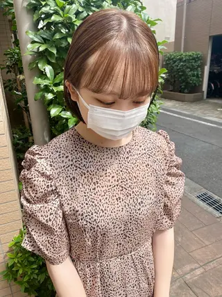 ショート カラー コマツリサ ROCCO eastのヘアスタイル