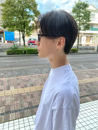 ショート メンズ 藤野 けいごのヘアスタイル