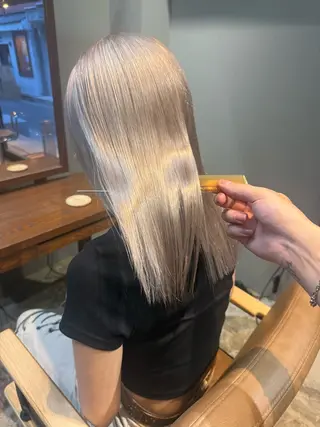 セミロング DAYS 2nd 久木山湧也のヘアスタイル