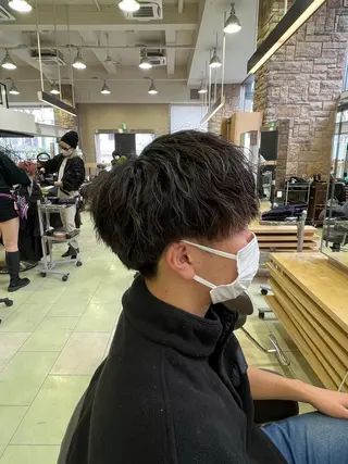 メンズ メンズカット/柏/韓 国/メンズパーマ航太のヘアスタイル