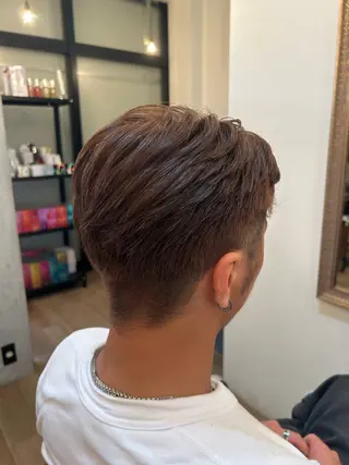 カラー メンズ hair&eyelash CocoAnge くりえいと宗像店所属・井上 七海のヘアスタイル