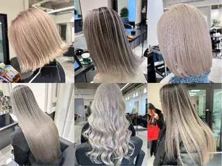 カラー ciera. アオイのヘアスタイル