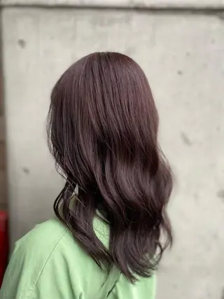 ロング カラー ヨシダ フミノリのヘアスタイル
