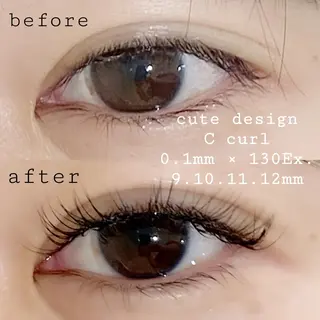 マツエク・マツパ mimośa. EyeDesignのマツエク・マツパデザイン