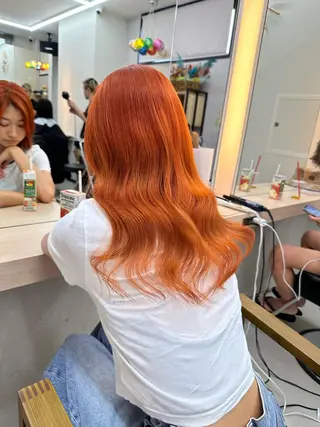 セミロング カラー 𝐑𝐲𝐮𝐤𝐢 【店長】ALEAPのヘアスタイル