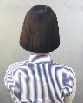 ミディアム カラー 長井 美佳のヘアスタイル