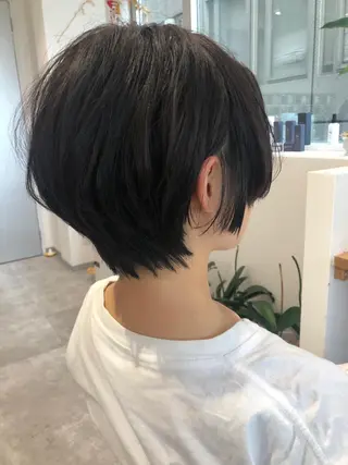 ショート JILBLAN京都 ショート/ハイライトのヘアスタイル