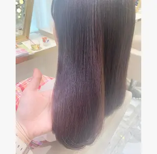 ミディアム カラー 💙美髪救世主💙 関華蓮のヘアスタイル