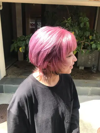 ショート カラー Rondo岐阜公式/ 岐阜No.1髪質改善のヘアスタイル