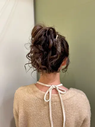 カラー 一條 乃亜のヘアスタイル