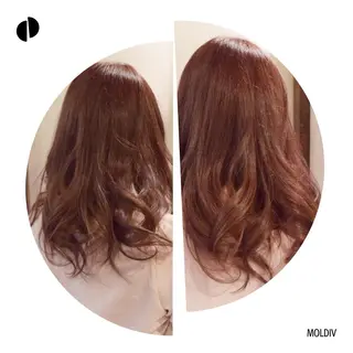 セミロング ロング カラー ✨縮毛矯正✨髪質改善 ナカシマ ユミのヘアスタイル