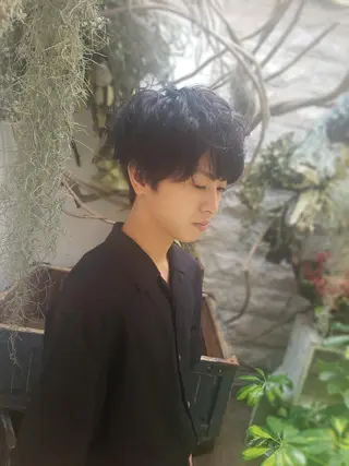 ショート カラー メンズ 渋谷 メンズ 木下 仁来のヘアスタイル