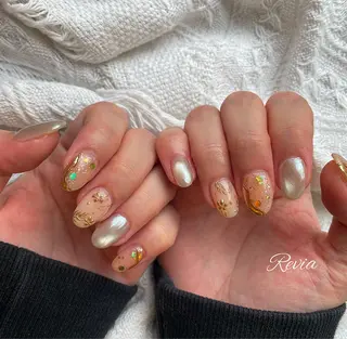 ネイル revia所属・ERI Nailistのネイルデザイン