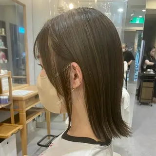 ミディアム 🌈割れない顔周り 中村隆寛のヘアスタイル