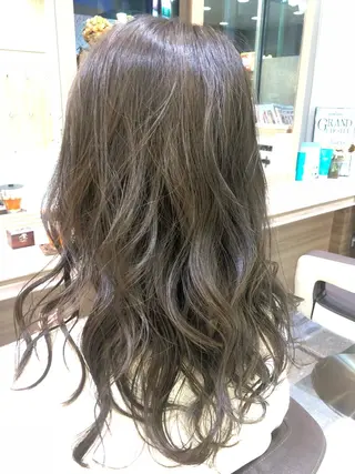 セミロング 『Ash久が原MG』 水野 翼のヘアスタイル