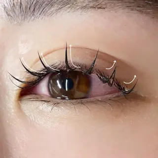 マツエク・マツパ 🌈huluhulu イシダ🌈のマツエク・マツパデザイン