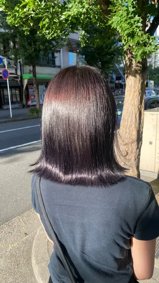 ショート カラー 名古屋栄/ブリーチ/ ボブ🧃木下桃嘉のヘアスタイル