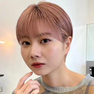 ショート カラー ボブ/レイヤー/ 艶髪/HANA💗のヘアスタイル