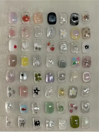 ネイル JOJONail池袋店所属・🫧てんぷら kiki🌙のネイルデザイン