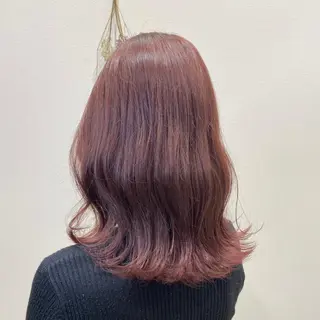 ミディアム カラー 🚀MOEKA ᵕ̈ ハイトーン💫のヘアスタイル