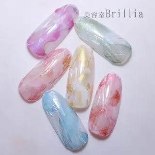 ネイル 柴田 彩のネイルデザイン