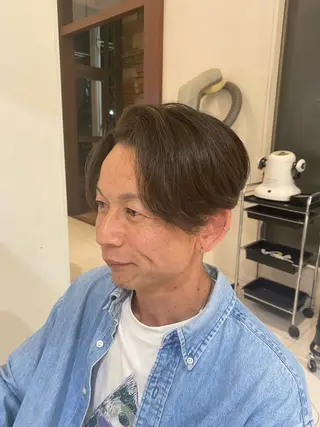 メンズ メンズパーマ特化 福岡正真のヘアスタイル