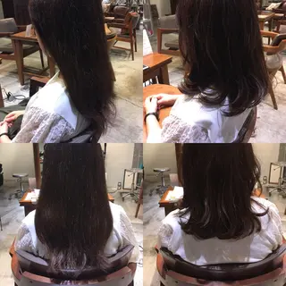 ミディアム カラー ツヤ美髪💐 髪質改善/高山愛来のヘアスタイル