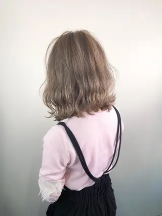 ショート カラー ヘアアレンジ _WHITE高槻所属・_WHITE高槻店 yusukeのヘアスタイル