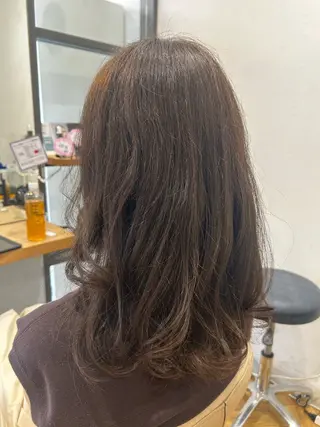 セミロング hair lune by Aprire（ヘア ルーナ バイ アプリーレ）所属・前田 彩花のヘアスタイル
