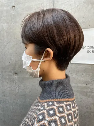 ショート 土屋 美賀のヘアスタイル