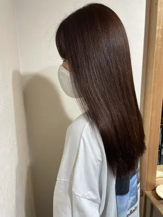 セミロング カラー 💫大宮美容師💫 azusaのヘアスタイル