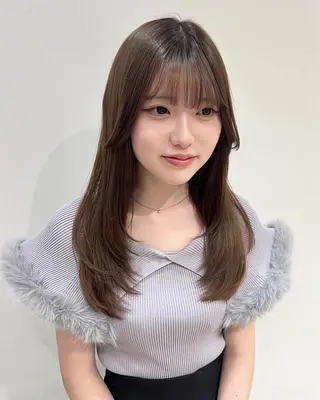 セミロング フラム所属・WATANABE MISAKIのヘアスタイル