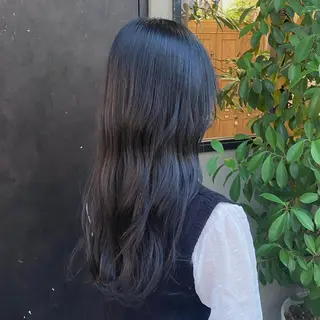 ロング 比嘉 陽のヘアスタイル