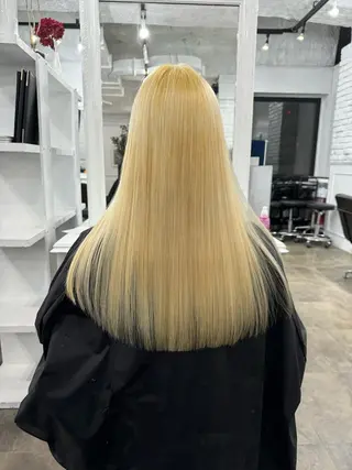 ロング カラー SALOWIN札幌大通り所属・札幌ブリーチカラー/ ダブルカラー/ドイのヘアスタイル