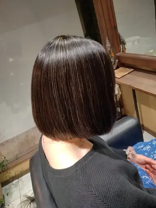 ミディアム ヘアーサロン  ジュエル所属・青山 早智子のヘアスタイル