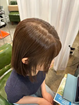 ミディアム カラー Hair lol nico La所属・似合わせ/ママ美容師 mizukiのヘアスタイル
