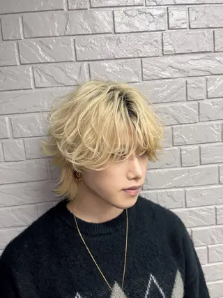 カラー メンズ COREblanc所属・CORE よしえのヘアスタイル