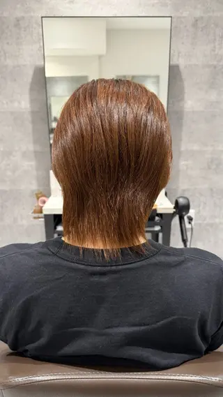 カラー 久野 結生のヘアスタイル