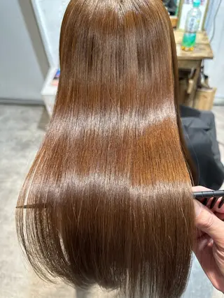 ロング fuu。。。銀座所属・美髪質改善✨ 縮毛矯正✨HIDEのヘアスタイル